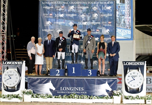 Le podium (© Stefano Grasso / LGCT)